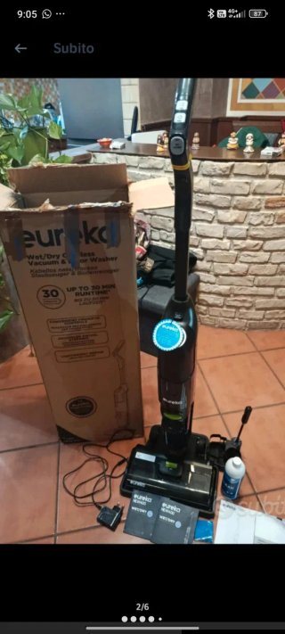 Lavapavimenti Eureka NEW400 Wet/Dry