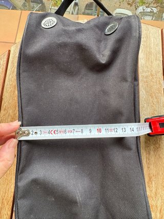 Bolsa de deporte negra Doone