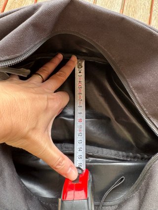 Bolsa de deporte negra Doone