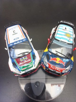 Lote 2 coches Scalextric Citroën y Ford no ofertas