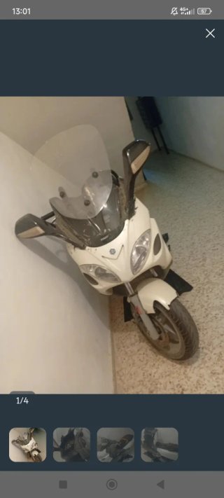 Scooter Piaggio Blanca