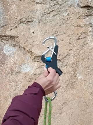 Pinza para chapar escalada deportiva
