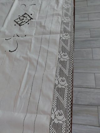 Tovaglia per altare in lino 280x80 cm