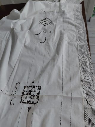 Tovaglia per altare in lino 280x80 cm