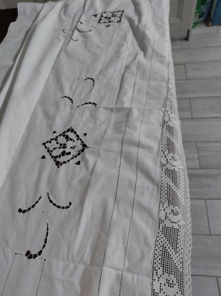 Tovaglia per altare in lino 280x80 cm