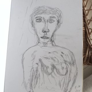 Lámina de dibujos a lápiz