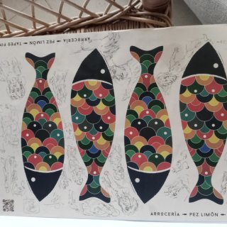 Lámina de dibujos a lápiz