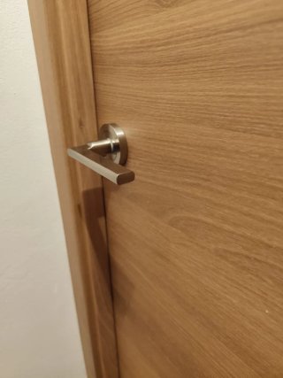 Puerta de Paso Abatible Roble/Acacia 82x203 cm