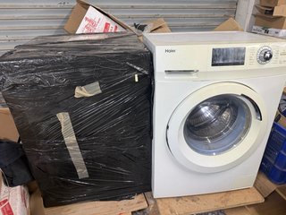 Lavadora y Haier Blanca. Secadora.