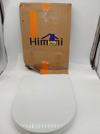 Himimi Tapa WC Universal, Asiento para Inodoro, Asiento de Inodoro en Forma de D, Tapas de Water Cie