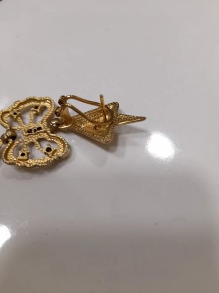 Conjunto de Pendientes y Broche de Baturra