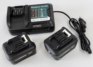 Cargador DC10WD y 2 Baterías 12V 4.0Ah