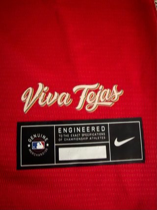Jersey Baseball Texas Rangers Nike Rojo