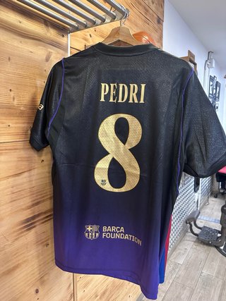 Camiseta FC Barcelona Nike Negra y Morada