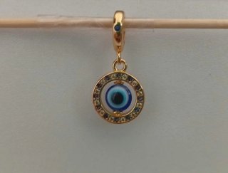 Charm Colgante Ojo Turco Giratorio