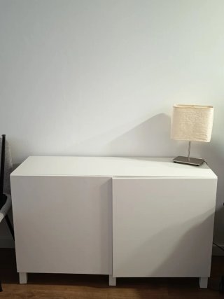 Aparador BESTA Ikea Blanco