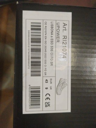 Zapatos de seguridad U-Power