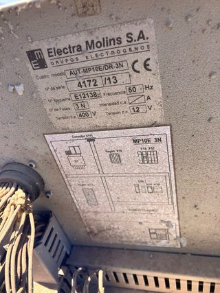 Grupo Electrógeno 200kVA motor John Deere