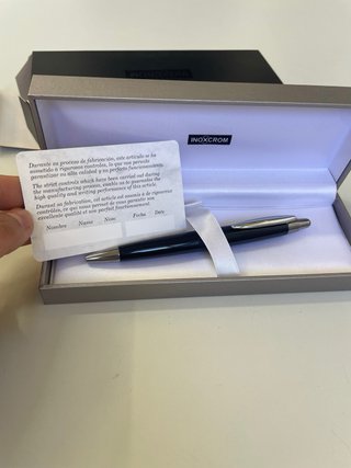 Estuche Bolígrafo Inoxcrom