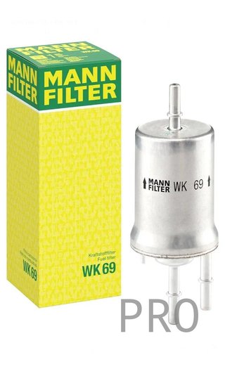 MANN-FILTER WK 69 Filtro de combustible AUDI