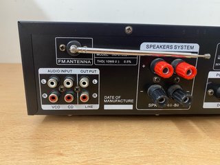 Amplificador Sunbuck TAV-6188BT Hi Fi Karaoke