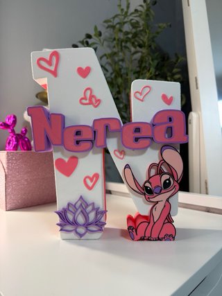 Lámpara Personalizada Letra N