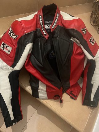 Chaqueta de Moto Berik de Cuero(Regalo Botas juego