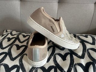 Zapatillas Geox Beige