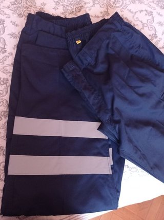 Pantalón Trabajo Invierno Acolchado Talla 42