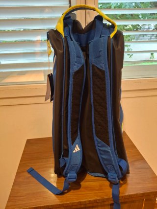 Paletero Adidas Multi Game Azul y Amarillo