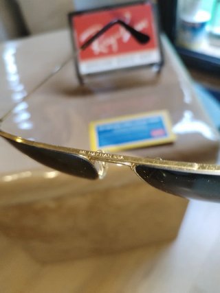 Ray-Ban Aviator Bausch & Lomb Gafas de Sol Doradas