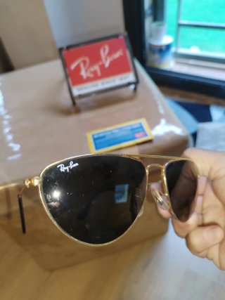Ray-Ban Aviator Bausch & Lomb Gafas de Sol Doradas