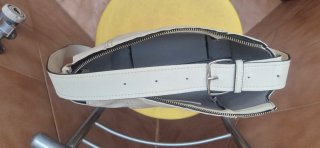 Bandolera Adolfo Domínguez Beige