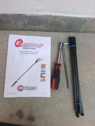 Vareador eléctrico aceitunas (Electrocoup)