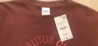 Sudadera Zara Morada