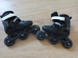 Patines de Velocidad Powerslide Negros