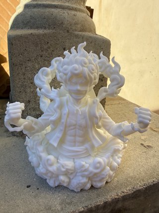Statuetta Luffy Gear 5 One Piece