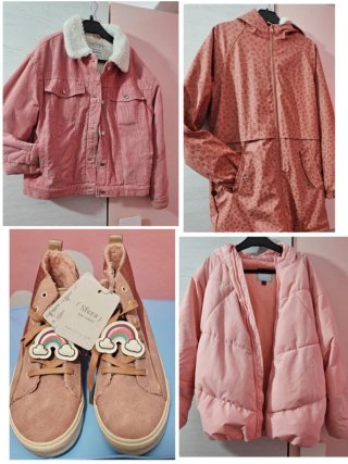 Lote Ropa Niña Chaquetas y Zapatillas