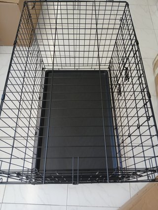 Ribelli Caja de Transporte para Perros Caja de Transporte para Perros Jaula de Alambre - Adecuada pa