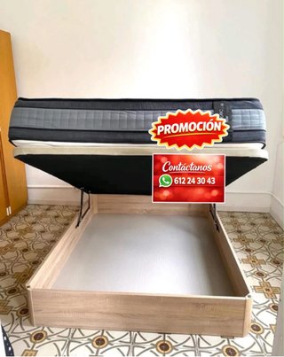 Canape y colchon 140x190 140x200 150x200 oferta