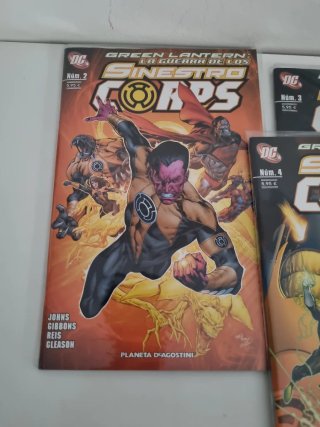 La guerra de los sinestro corps dc comics completa