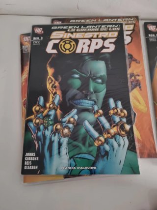 La guerra de los sinestro corps dc comics completa