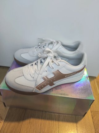 Zapatillas Skechers Piel Blancas Talla 37