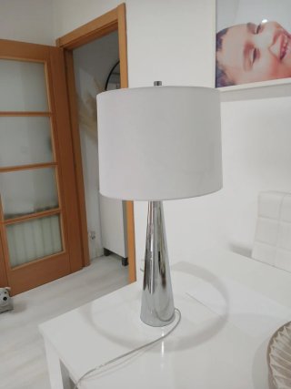 Lámpara de Pie de Aluminio 68 cm alto y 34