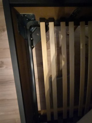 Cama 180x200 con Cabecero y 2 Mesitas