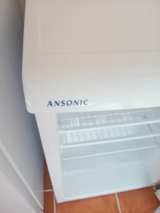 Nevera Congelador vertical Ansonic 85cm Alto Blanc