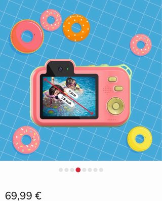 Cámara AgfaPhoto Realikids Waterproof