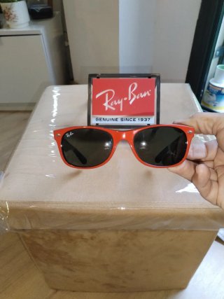 Ray-Ban New Wayfarer Gafas de Sol Rojas