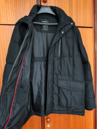 Chaquetón Angelo Litrico Negro Talla XXL