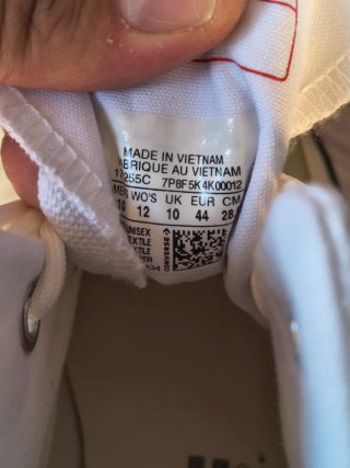 Converse Chuck Taylor Ultimate Bianche TG 44